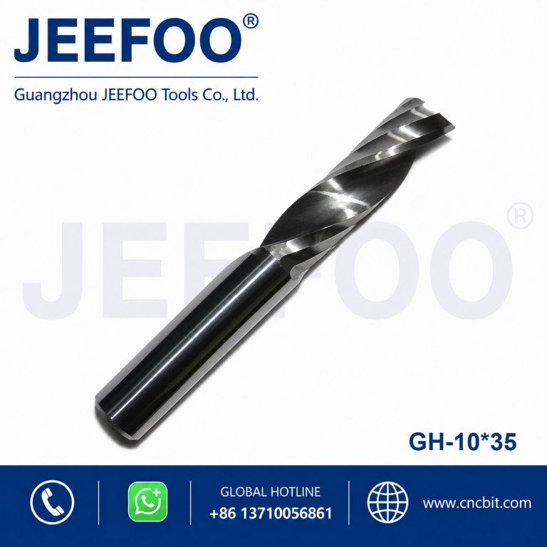 10x35 One Flute Spiral Design CNC Cutter for Precision Engraving & Trimming product image