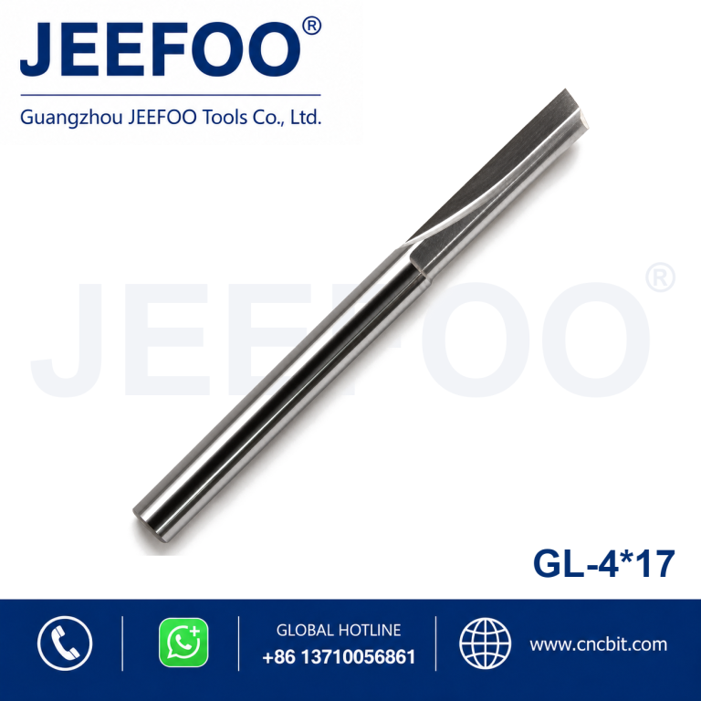 4x17 One Straight Flute Bits for CNC Router Engraving product image