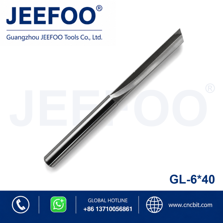 6x40 One Straight Flute Bits for CNC Router Engraving product image