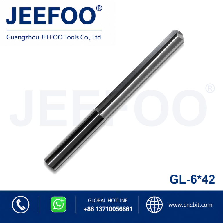 6x42 One Straight Flute Bits for CNC Router Engraving product image