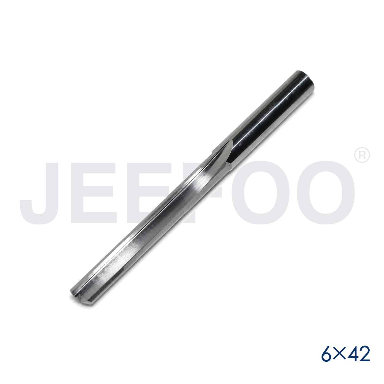6x42 single flute straight bit details