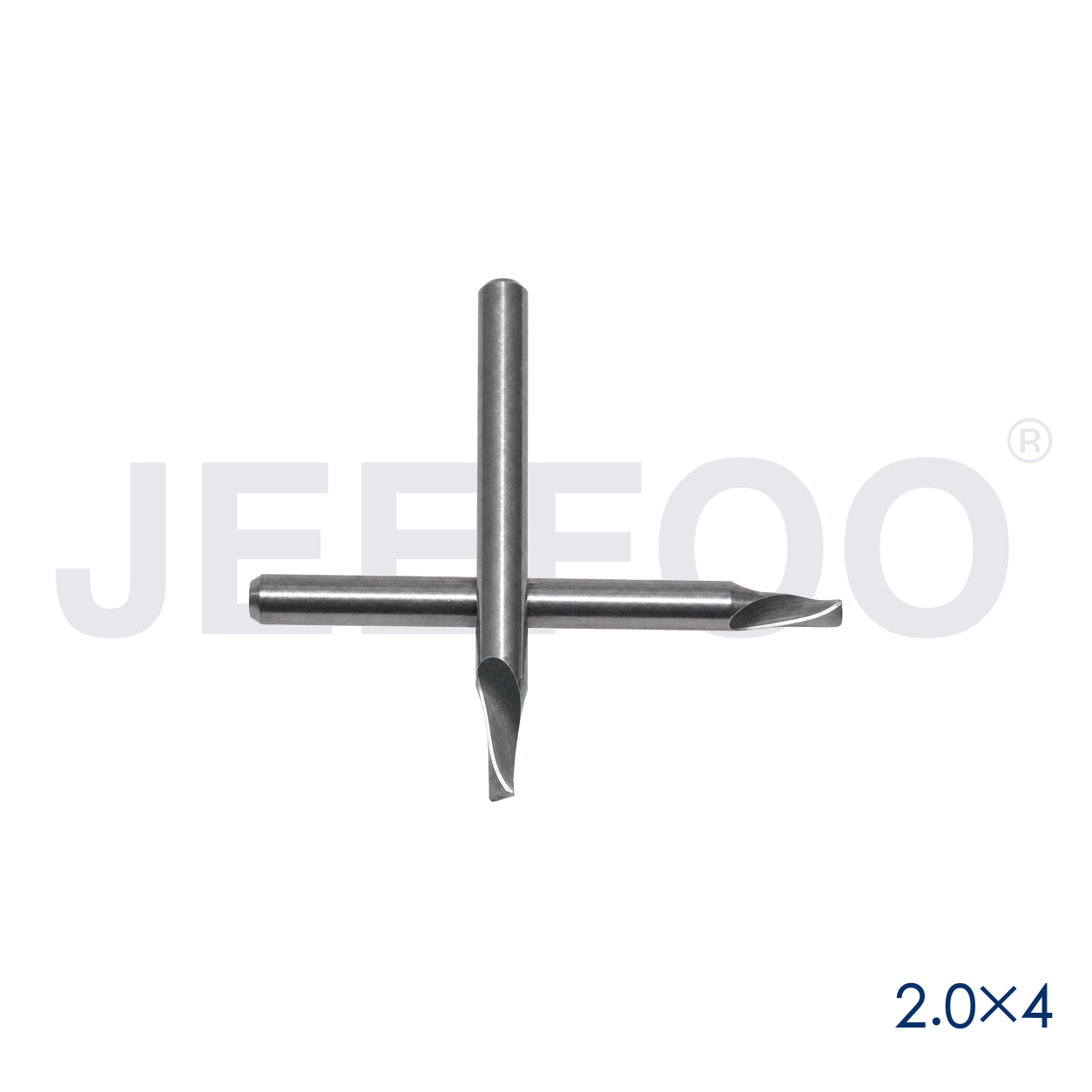 2.0x4 solid carbide left spiral cutter detail