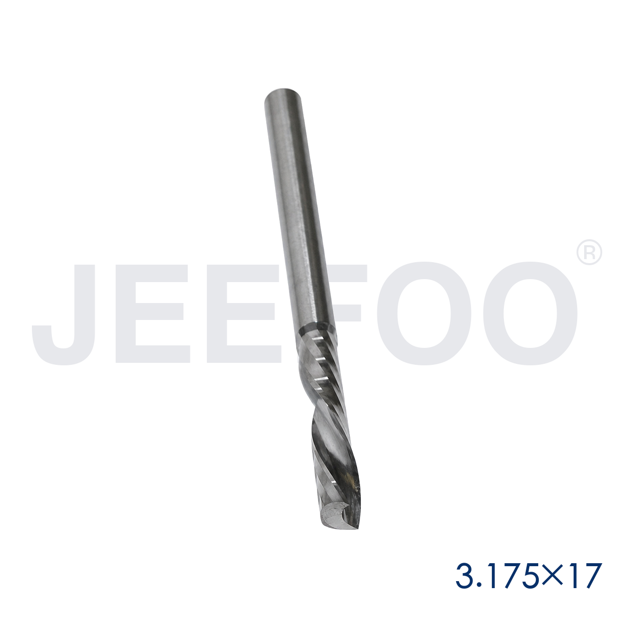 3.175x17 down-cut router bit detail