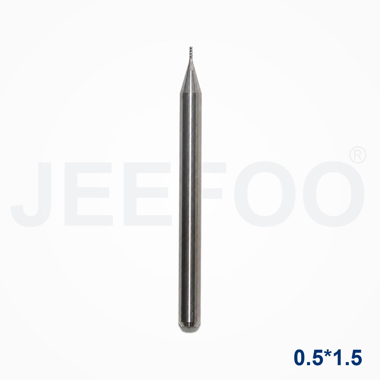 0.5x1.5 Right-Hand Small Diameter End Mill cutting detail