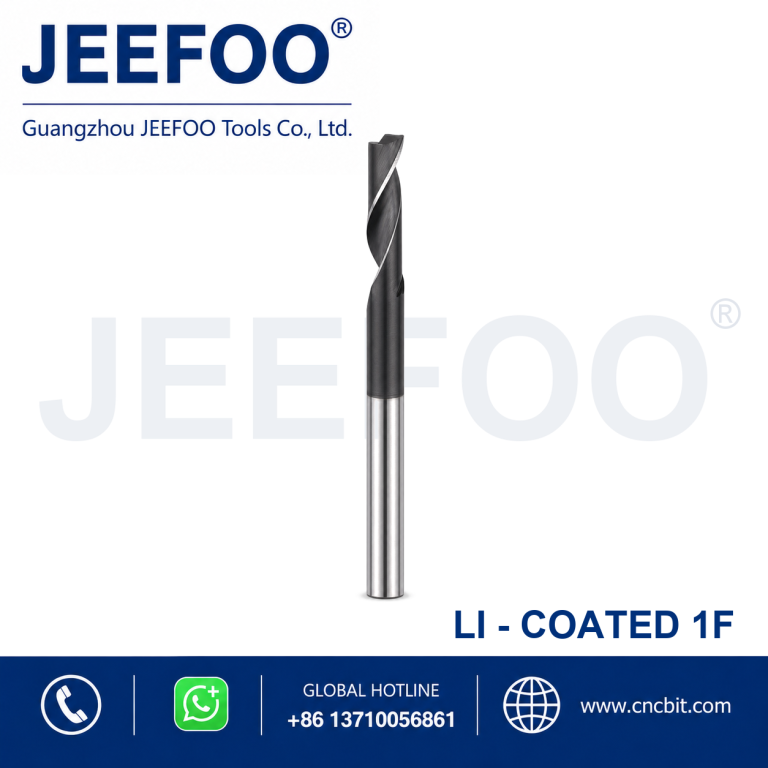 Coated Single Flute Cutter for Aluminum Alloy Doors & Windows product image