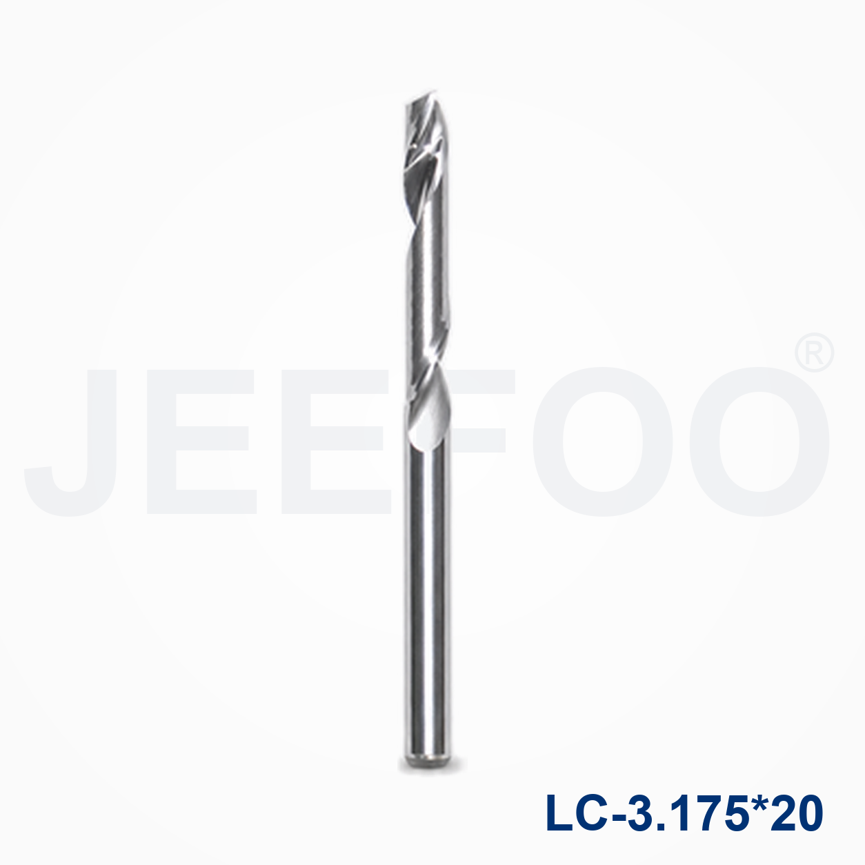 3.175x20 single flute aluminum end mill detail A