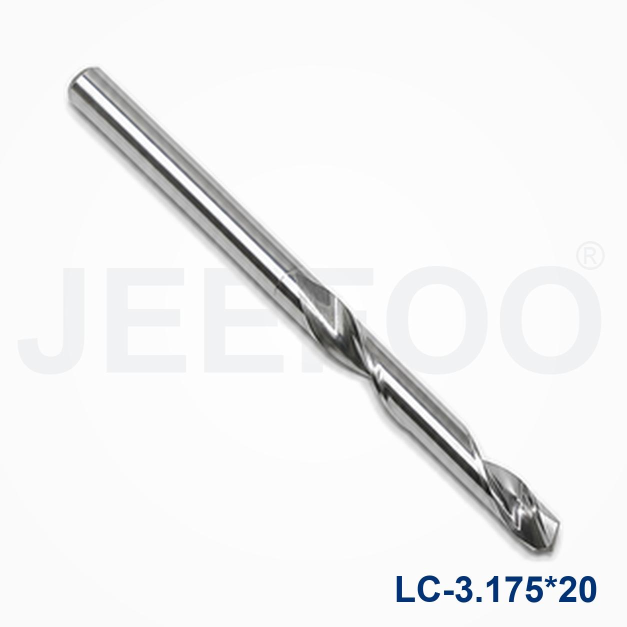3.175x20 single flute aluminum end mill detail B