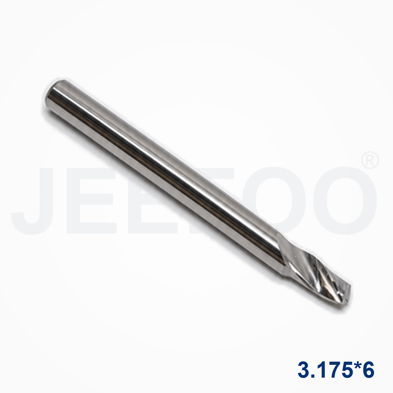 3.175x6 single flute aluminum end mill detail B