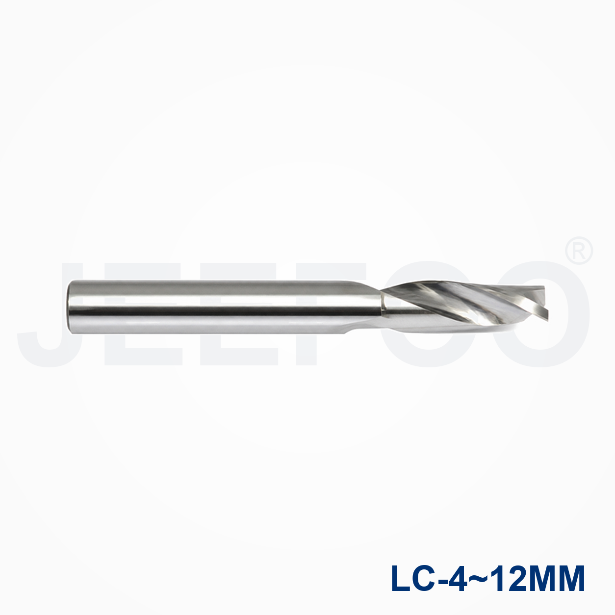 4x12 single flute aluminum end mill detail A