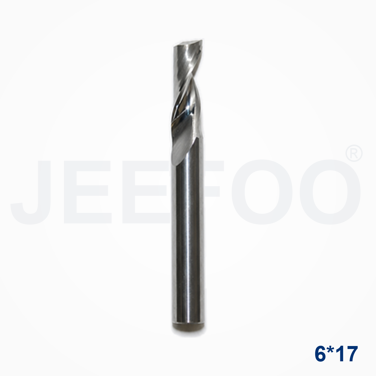 6x17 single flute aluminum end mill detail A