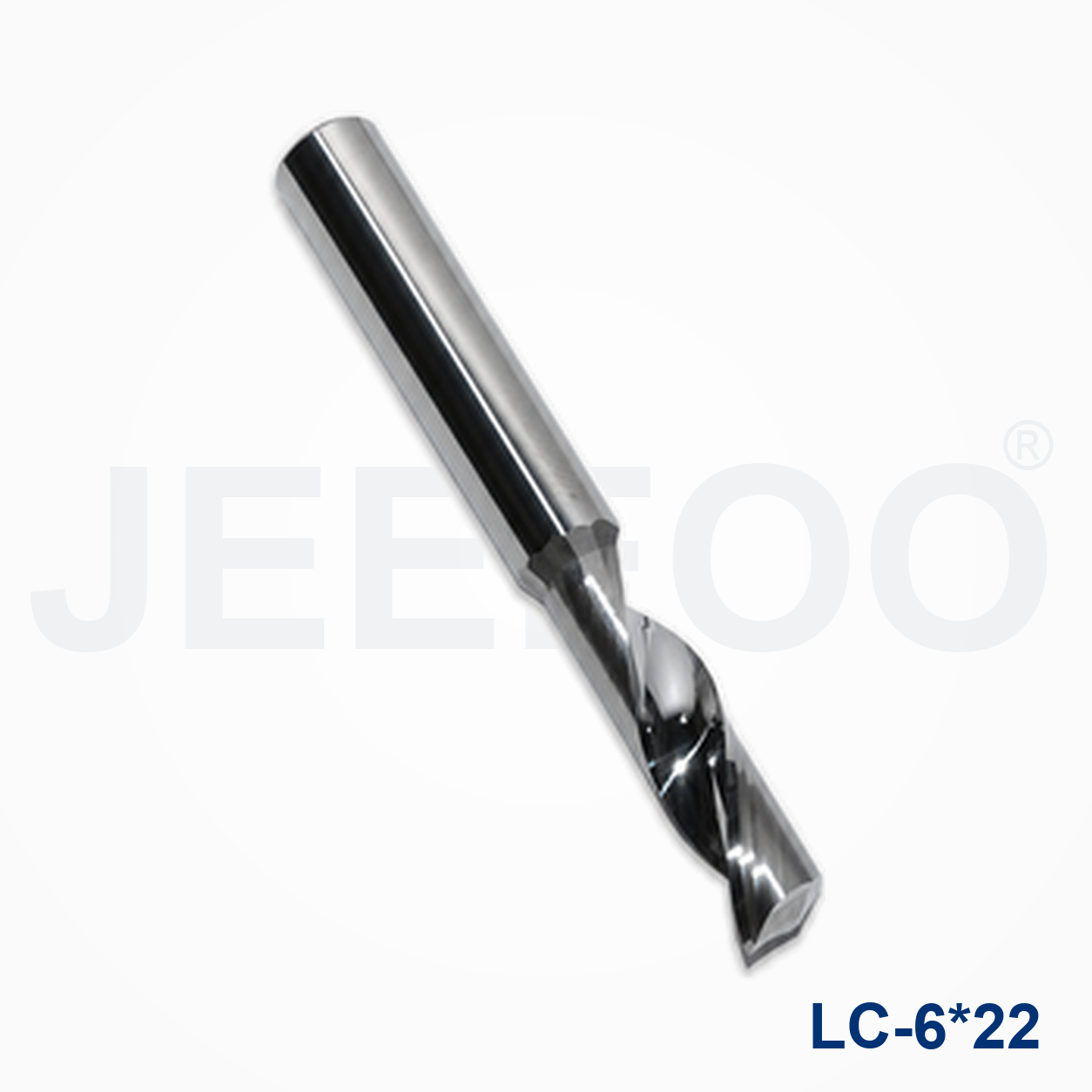 6x22 single flute aluminum end mill detail A