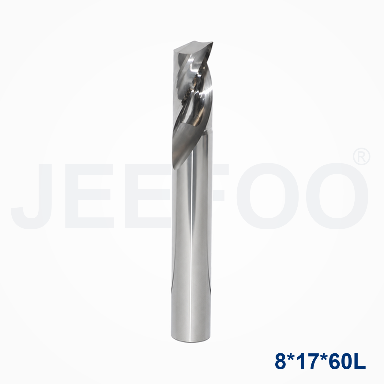 8x17x60L single flute aluminum end mill detail B
