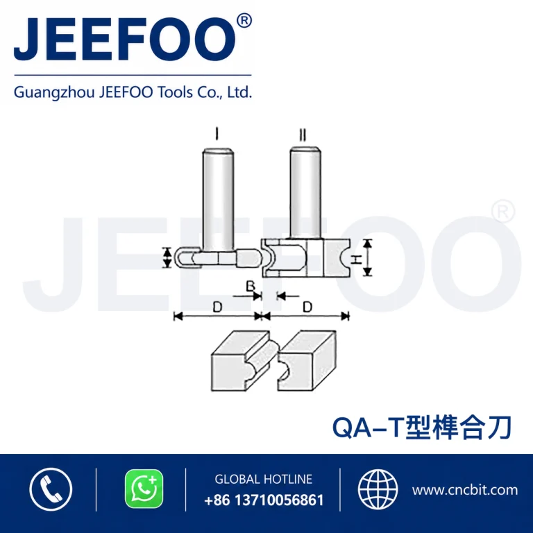 QA T-Type Tenon Cutter Set product image