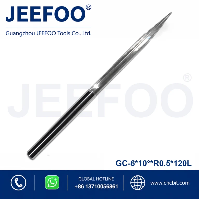 6x10xR0.5x120L Taper Ball End Mill for Fine Wood Engraving product image