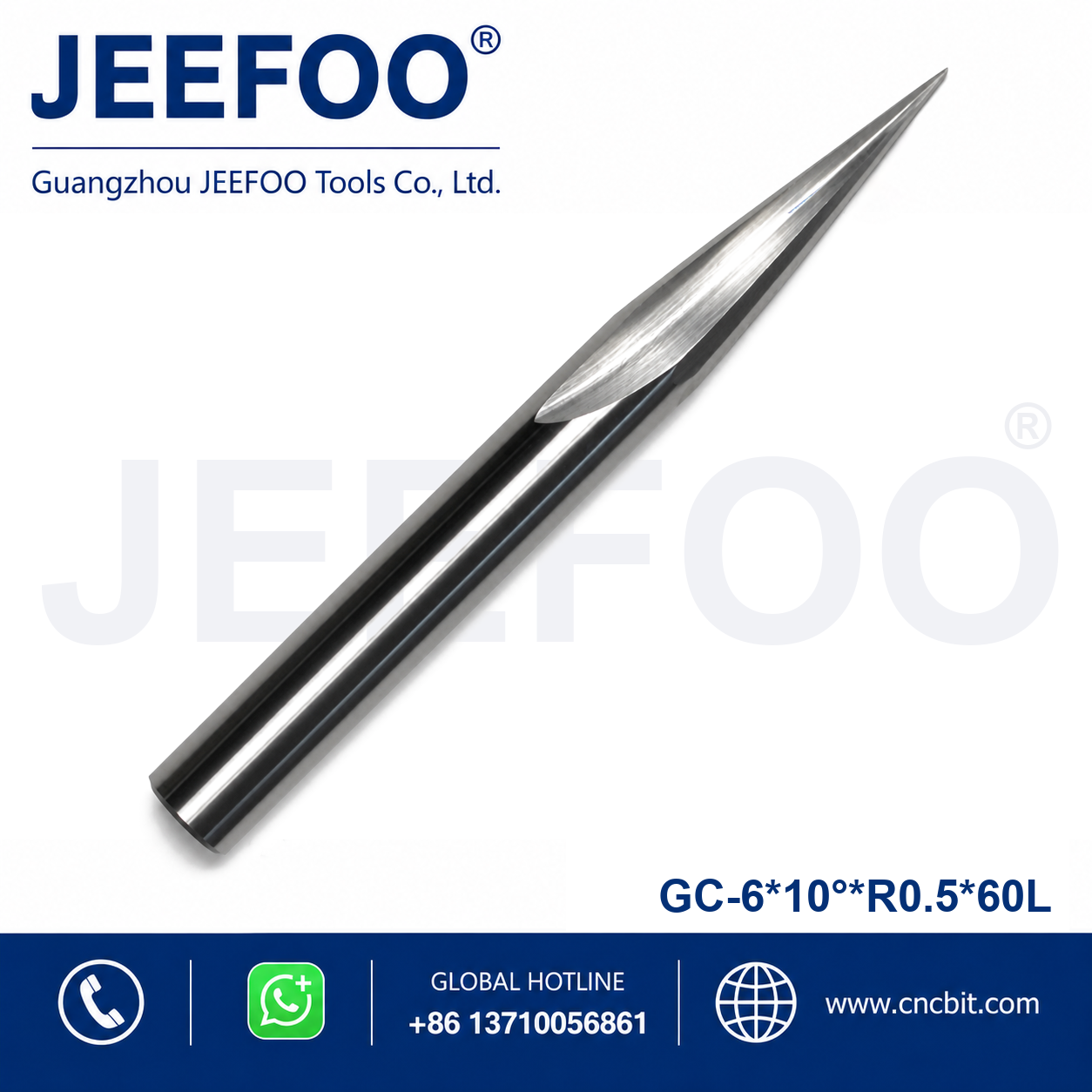 6x10xR0.5x60L taper ball end mill product image