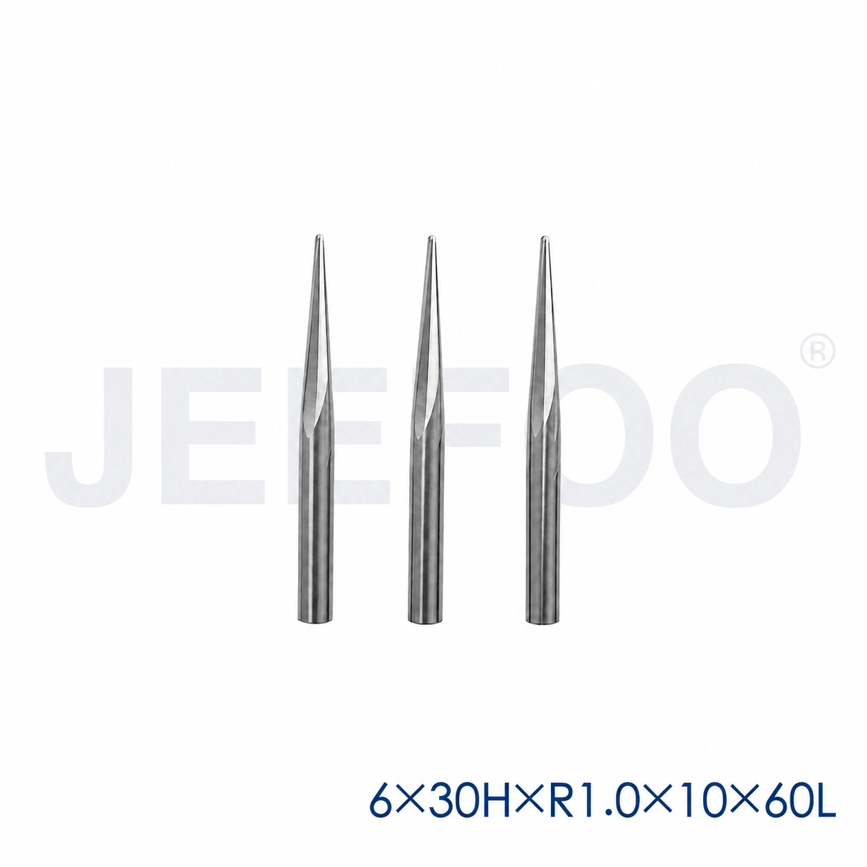 6x45HxR1.0x8x100L taper ball end mill dimensions A