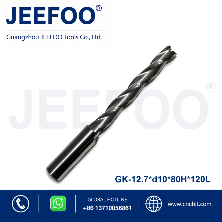 12.7x10x80Hx120L Three Flute Spiral Engraving Cutters and Carbide Drill Bits for Wood product image
