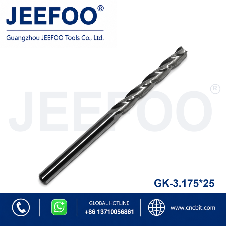 3.175x25 Three Flute End Mill Tools and CNC Engraving Bits for MDF, Wood and PVC product image