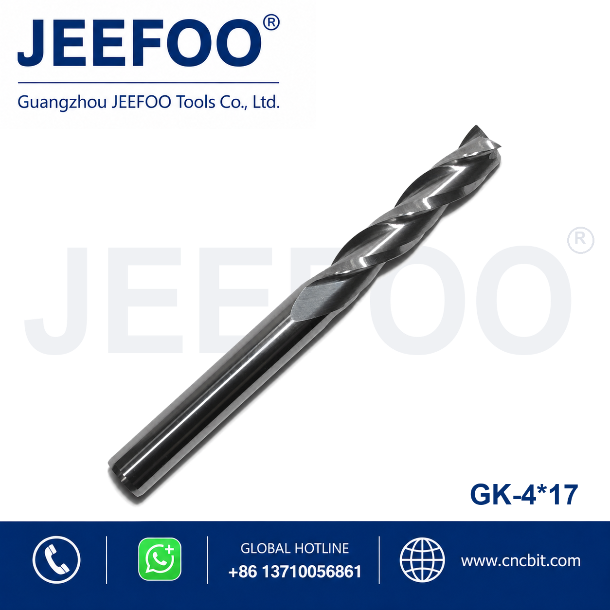 4x17 Three Flute End Mill CNC router bit