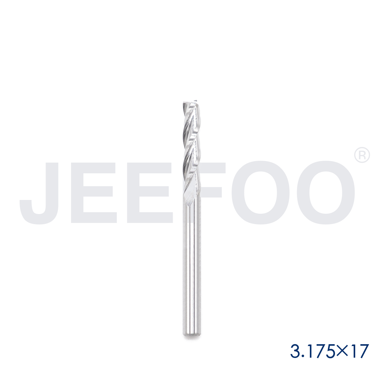 3.175x17 Three Flute End Mill product detail A