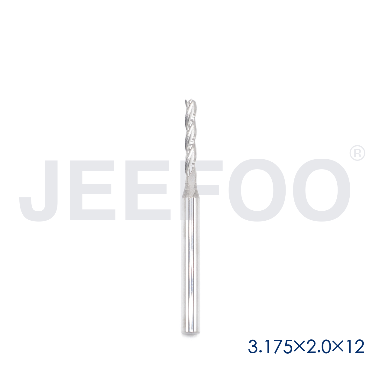 3.175x2.0x12 Three Flute End Mill product detail A