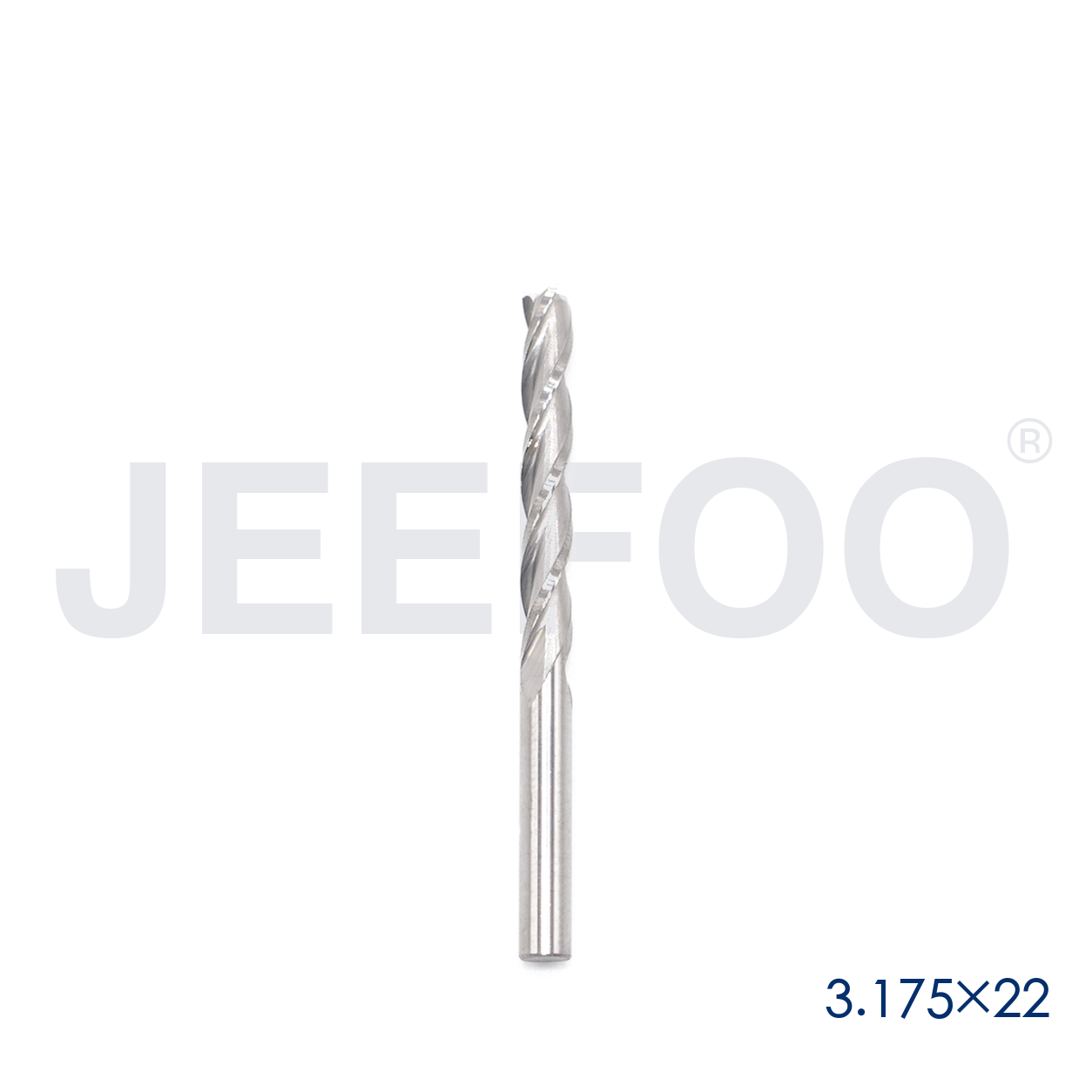 3.175x22 Three Flute End Mill product detail A