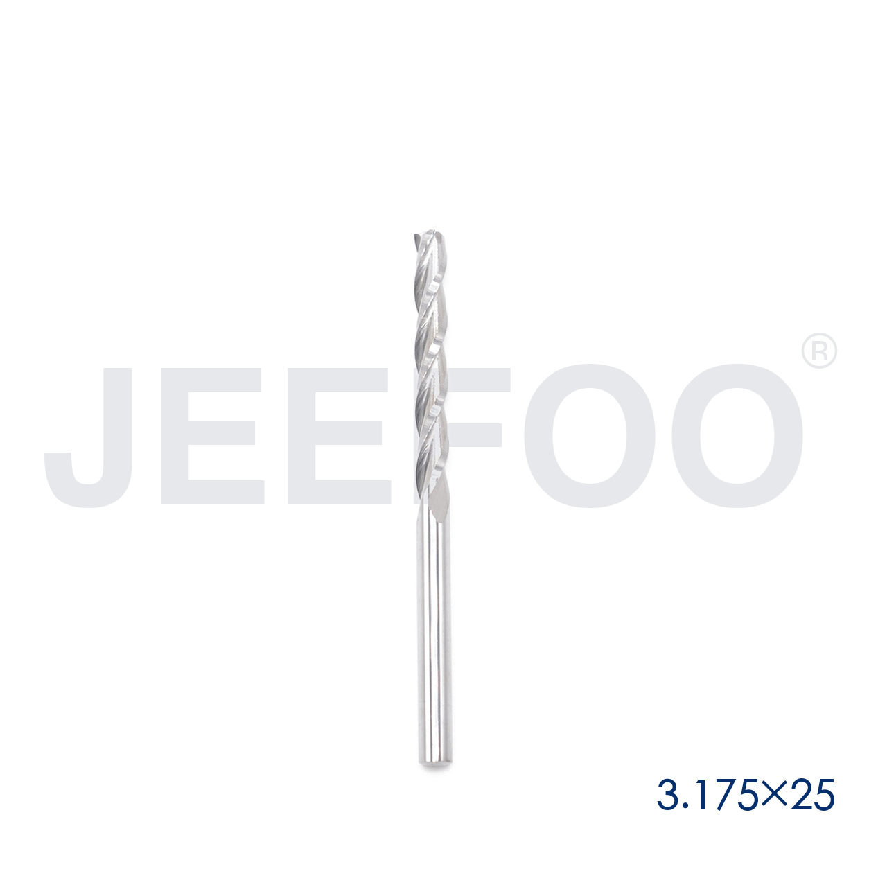3.175x25 Three Flute End Mill product detail A