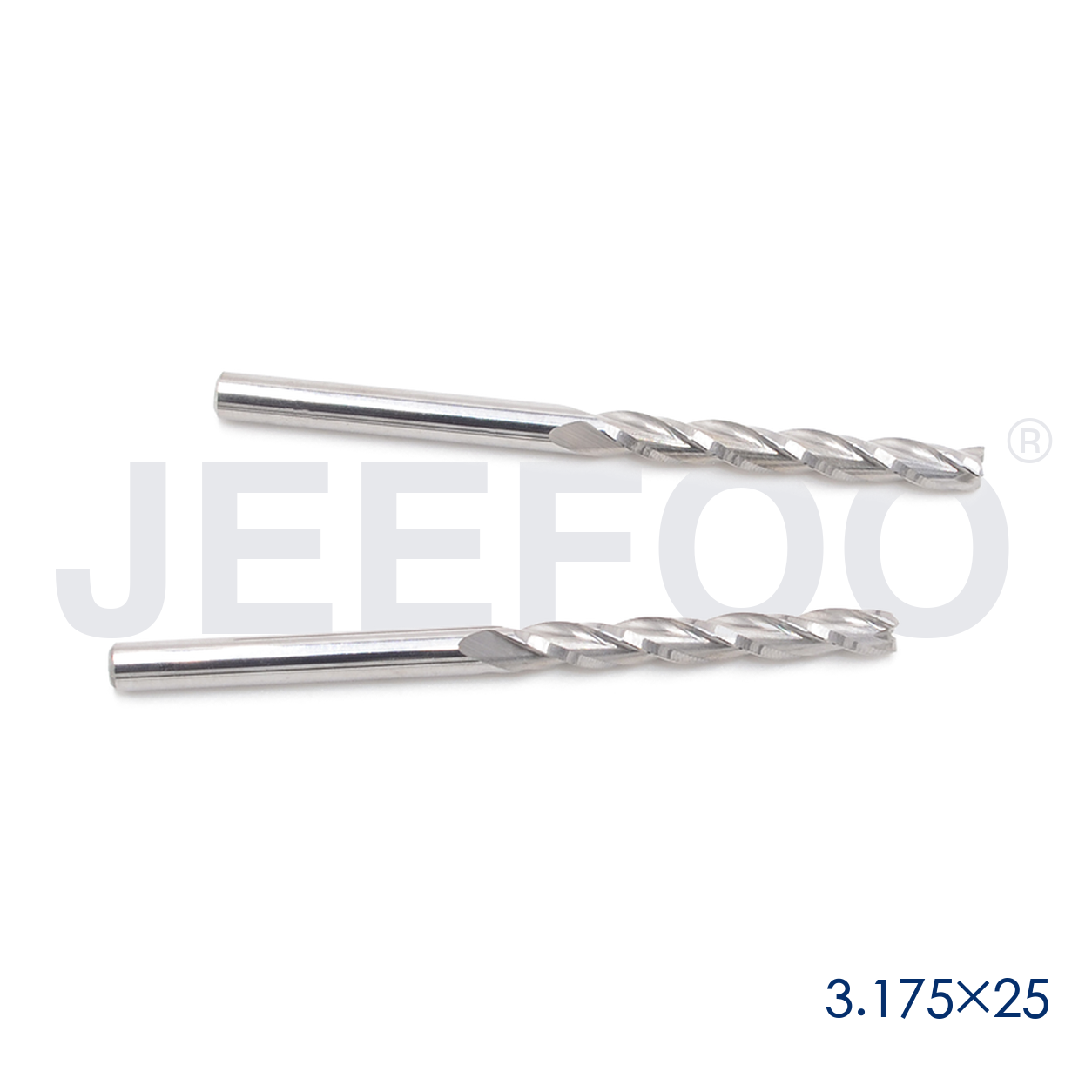 3.175x25 Three Flute End Mill product detail B