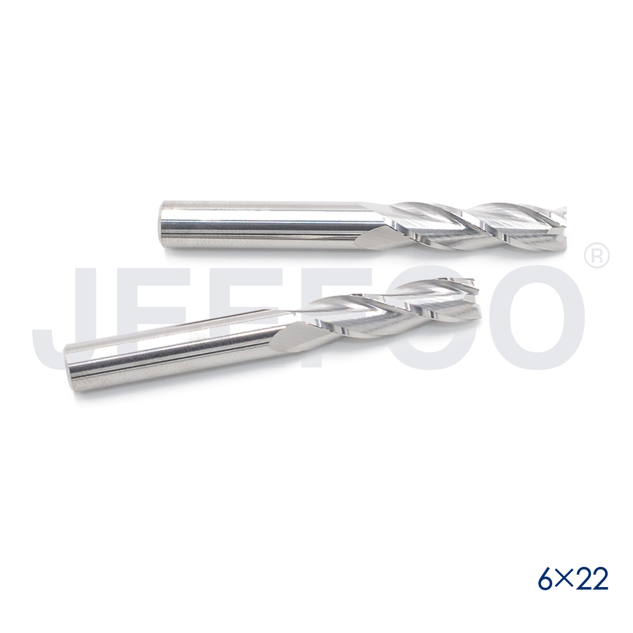 6x22 Three Flute End Mill product detail B