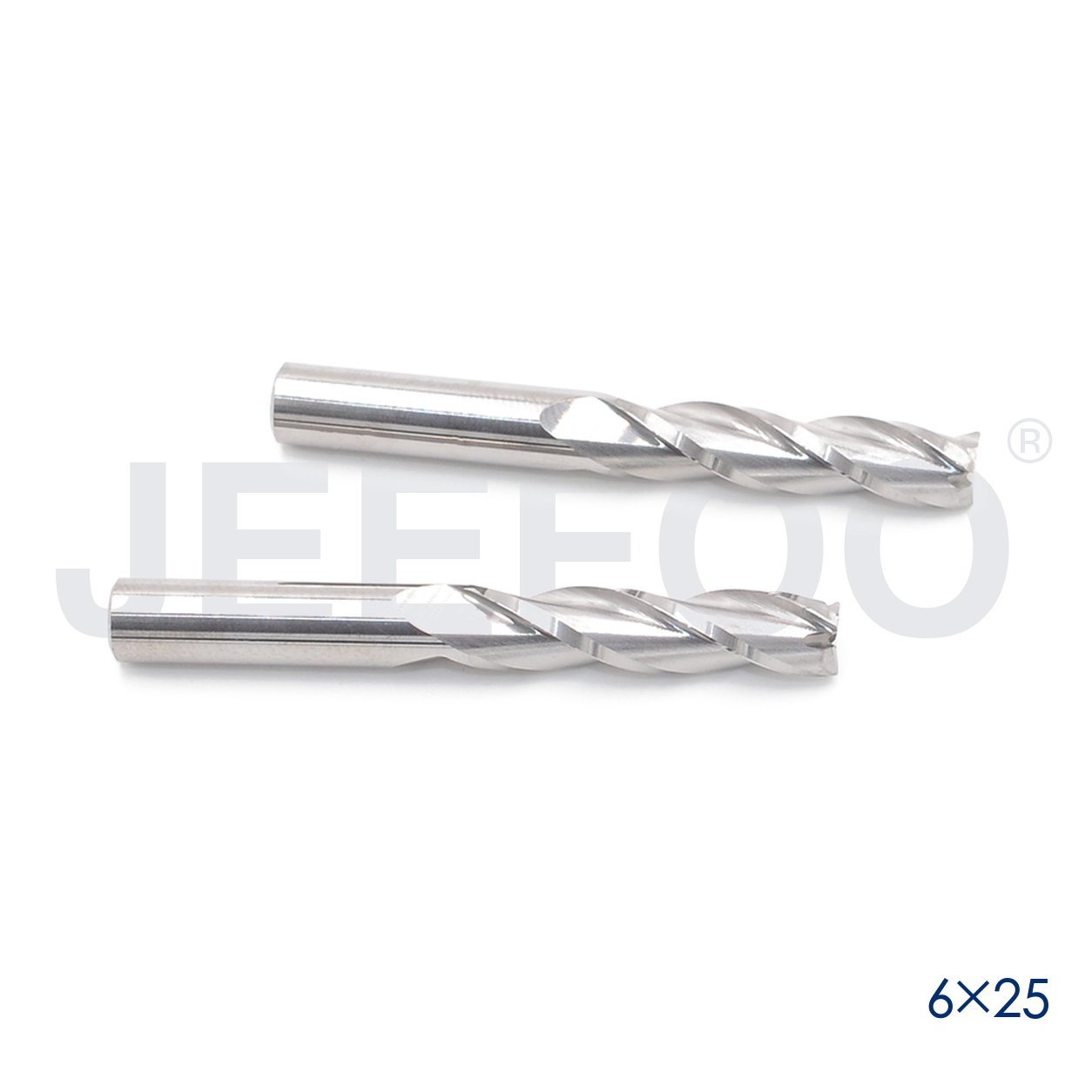 6x25 Three Flute End Mill product detail B