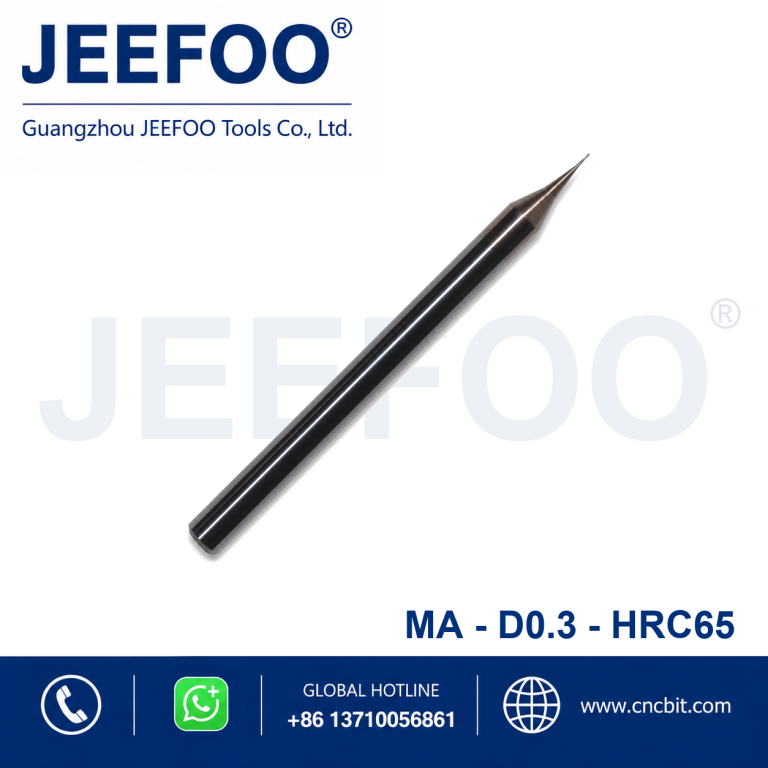 0.3 Solid Carbide Square End Mill for CNC Metal Machining product image