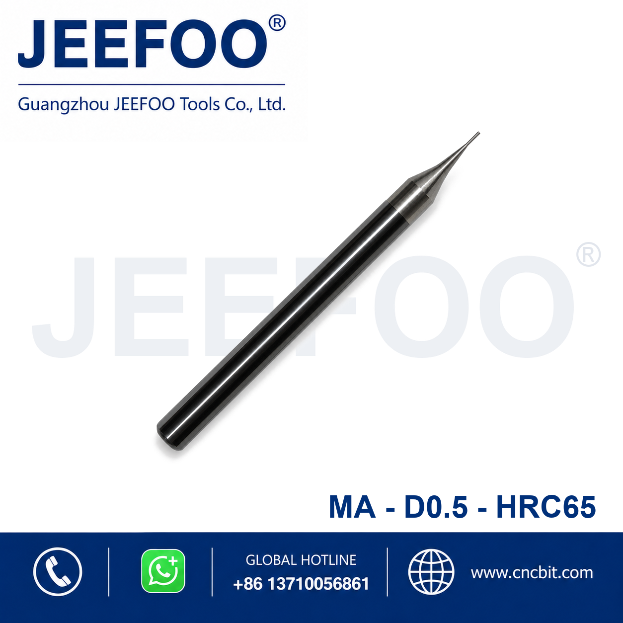 0.5 Solid Carbide Square End Mill for metal machining