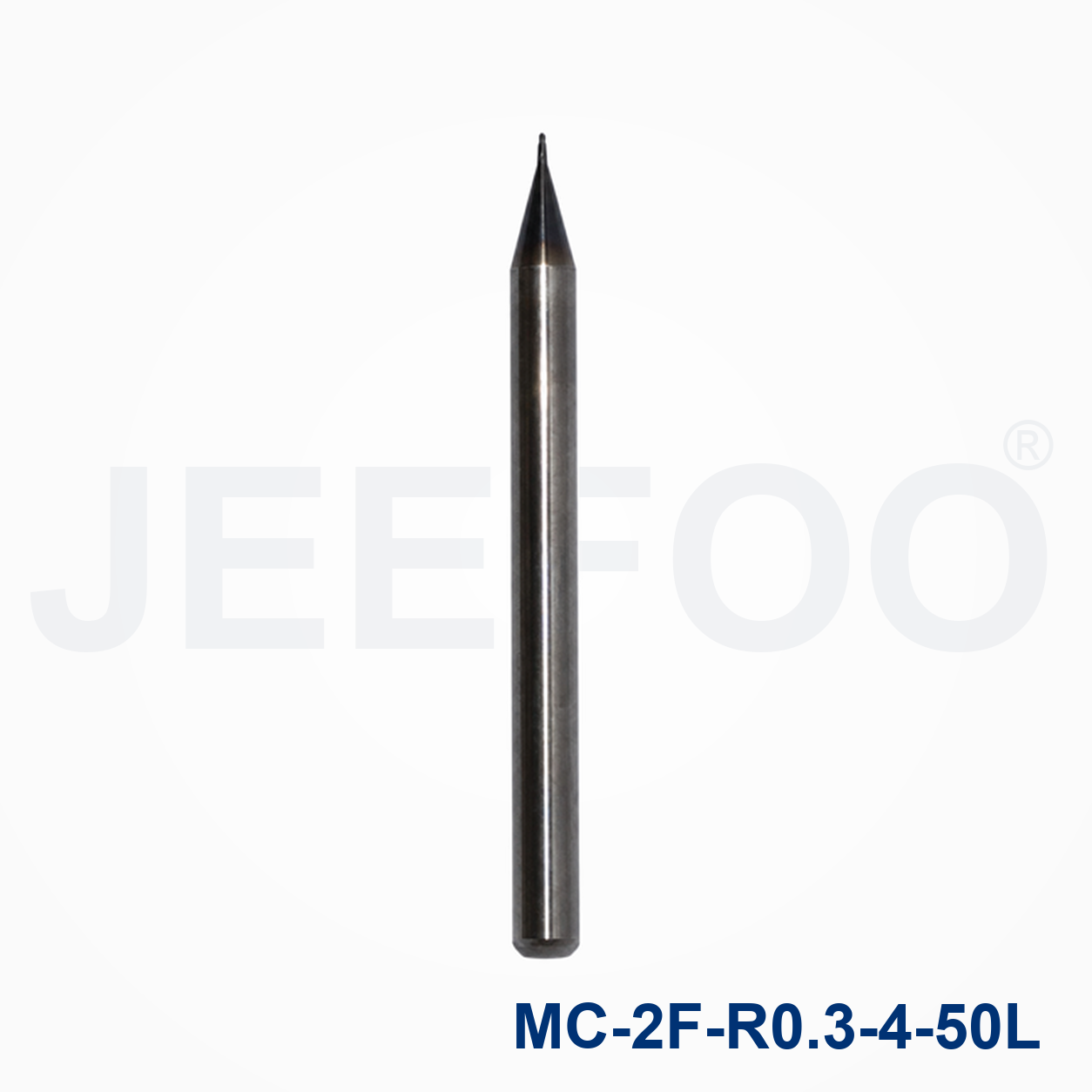 2FxR0.3x4x50L Solid Carbide Ball Nose End Mill cutting tool detail
