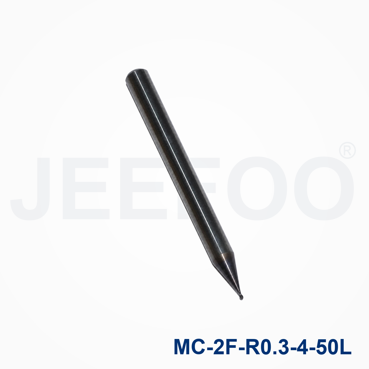 2FxR0.3x4x50L Solid Carbide Ball Nose End Mill machining detail