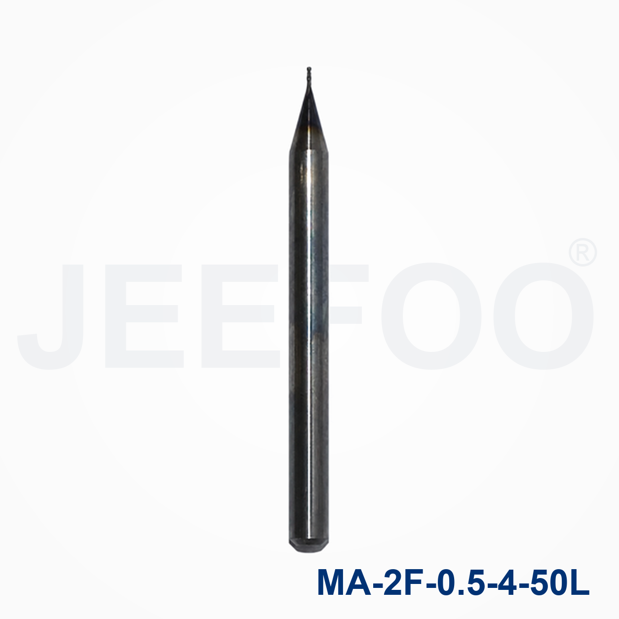 2Fx0.5x4x50L Solid Carbide Square End Mill cutting tool detail