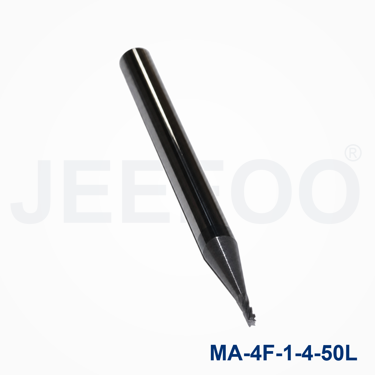 4Fx1x4x50L Solid Carbide Square End Mill machining detail