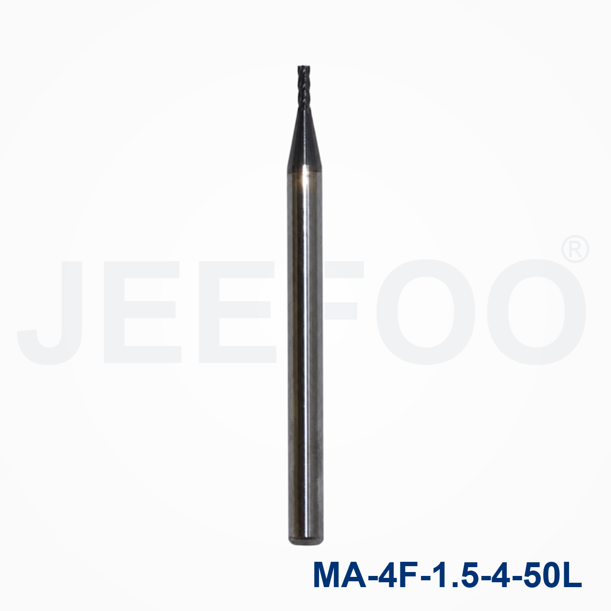 4Fx1.5x4x50L Solid Carbide Square End Mill cutting tool detail