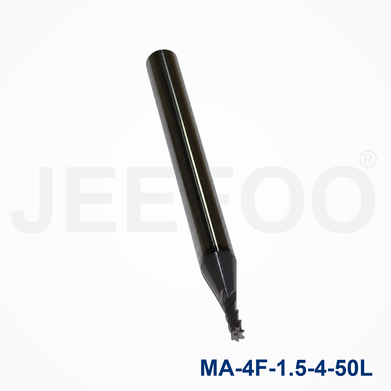 4Fx1.5x4x50L Solid Carbide Square End Mill machining detail