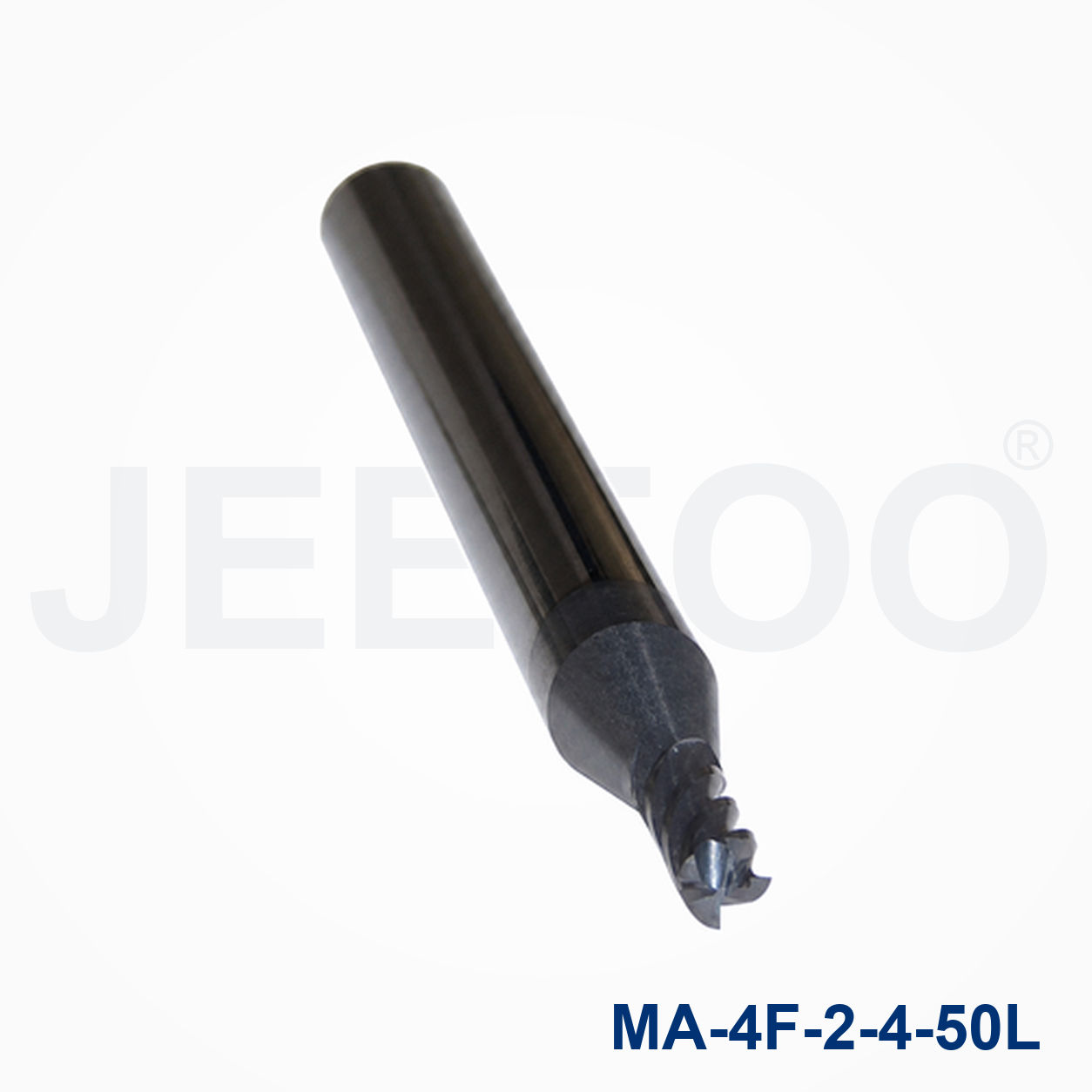 4Fx2x4x50L Solid Carbide Square End Mill machining detail