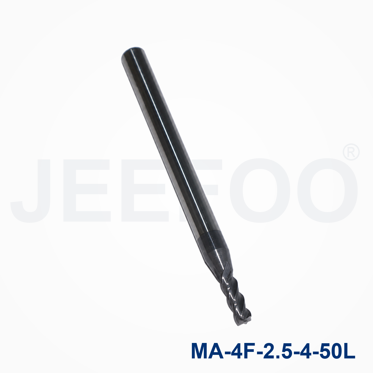 4Fx2.5x4x50L Solid Carbide Square End Mill machining detail
