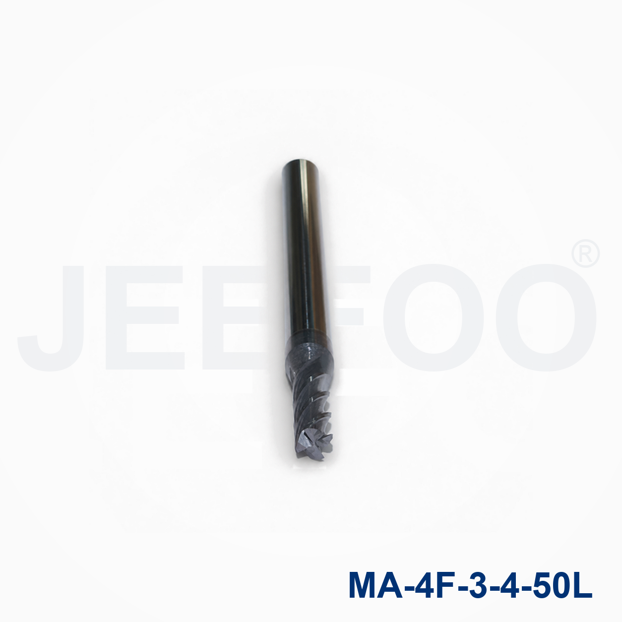 4Fx3x4x50L Solid Carbide Square End Mill machining detail