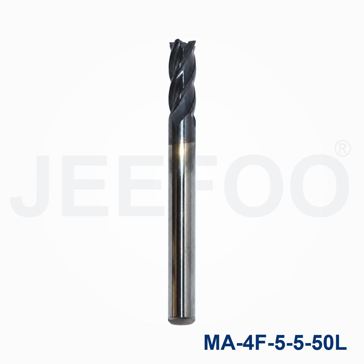 4Fx5x5x50L Solid Carbide Square End Mill cutting tool detail
