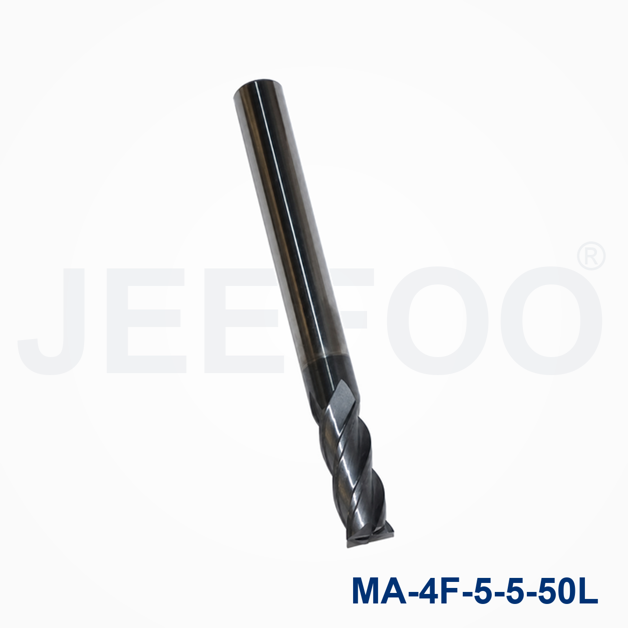 4Fx5x5x50L Solid Carbide Square End Mill machining detail