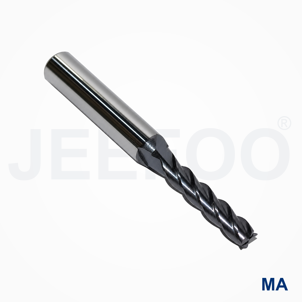 Coatedx6x4x20x50 Solid Carbide Square End Mill machining detail