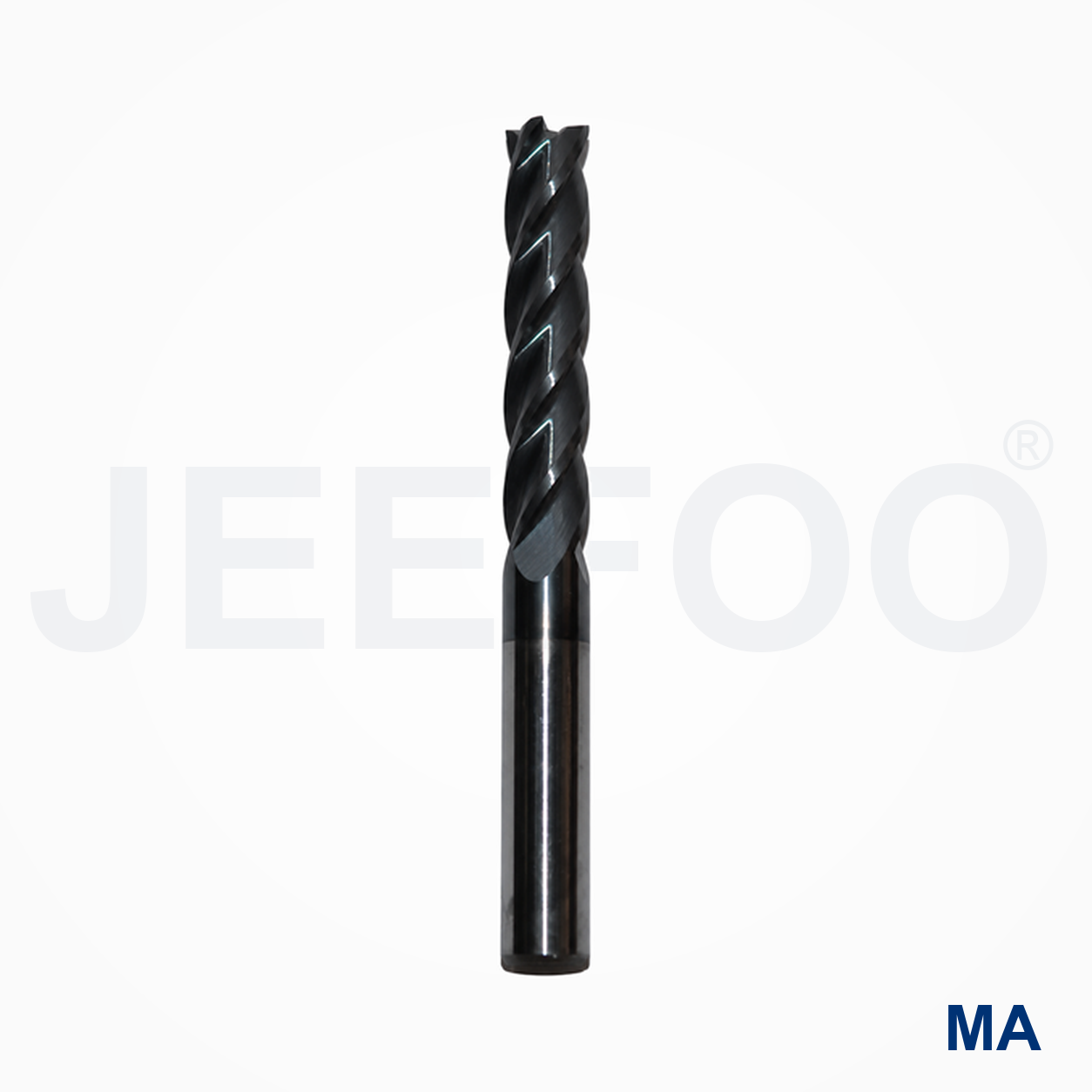 Coatedx8x40x75L Solid Carbide Square End Mill cutting tool detail