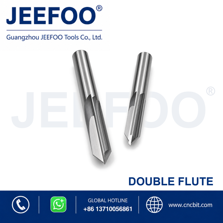 Solid Carbide Two Straight Flute Cutter with 45° Angle product image