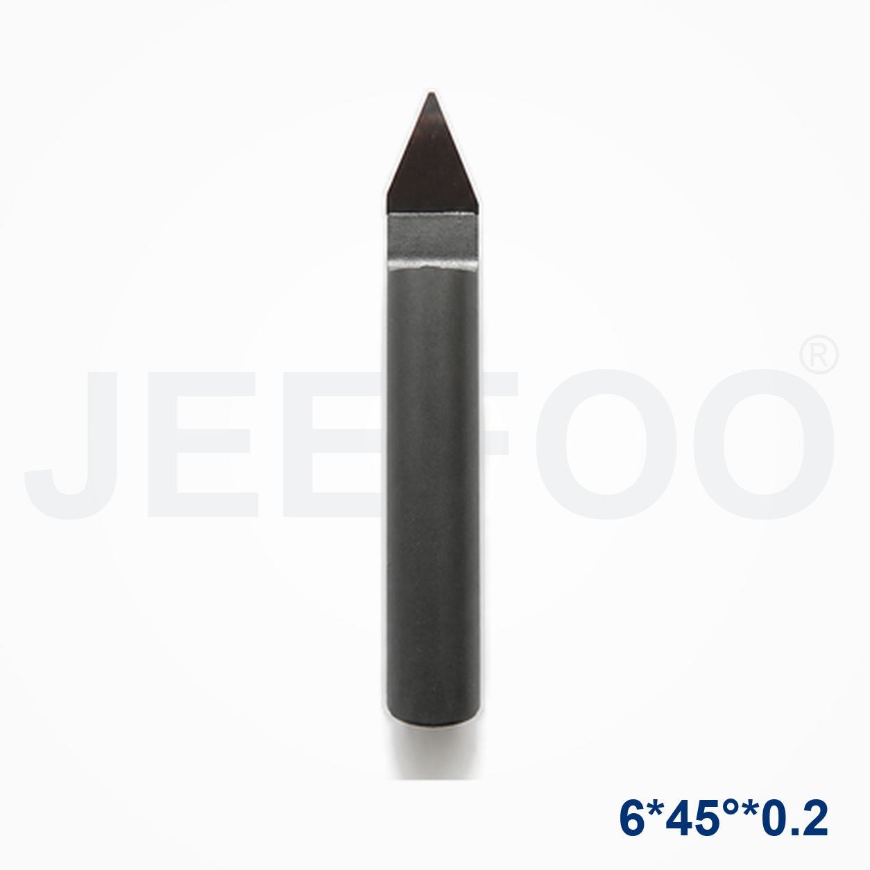 6x45°x0.2 Diamond Flat Bottom Engraving Bit detail 1
