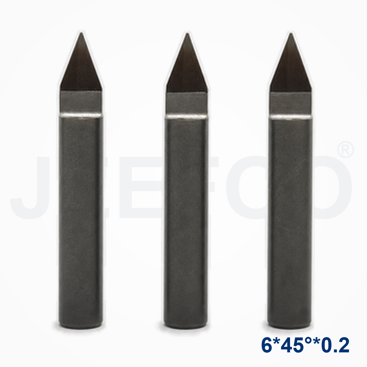 6x45°x0.2 Diamond Flat Bottom Engraving Bit detail 2