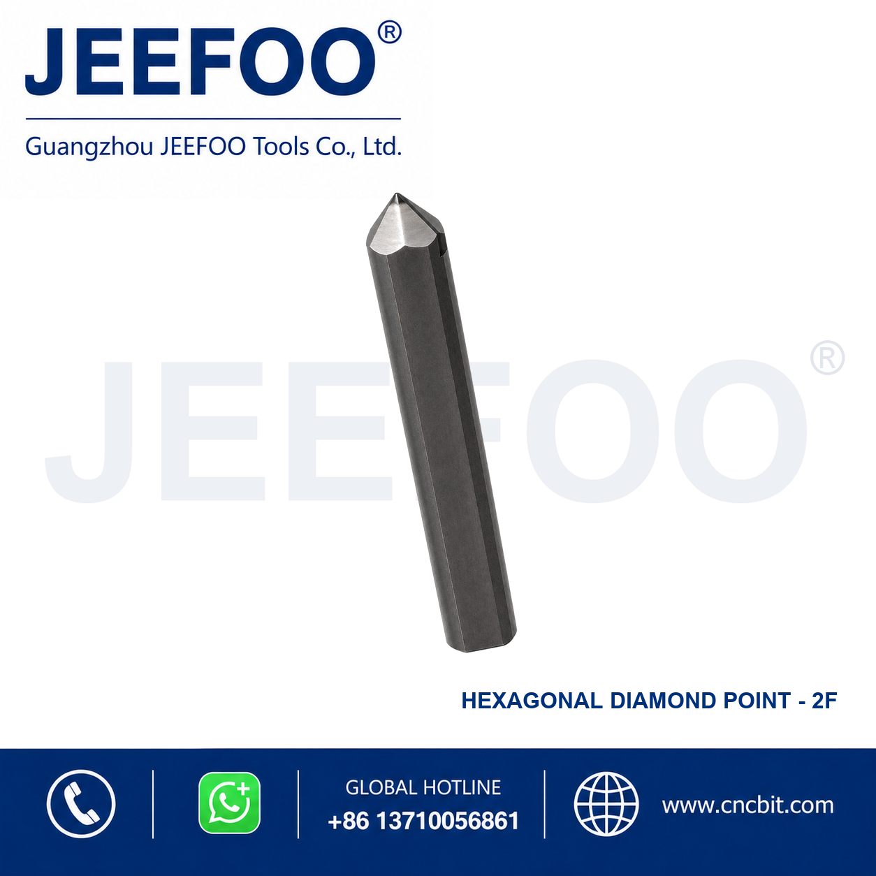 Hexagonal Double Edge Diamond Point Engraving Cutter