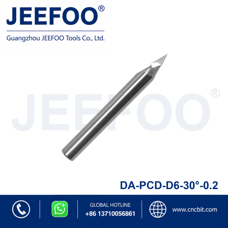 6x30°x0.2 PCD Flat Bottom Engraving Bit product image